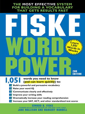 cover image of Fiske WordPower